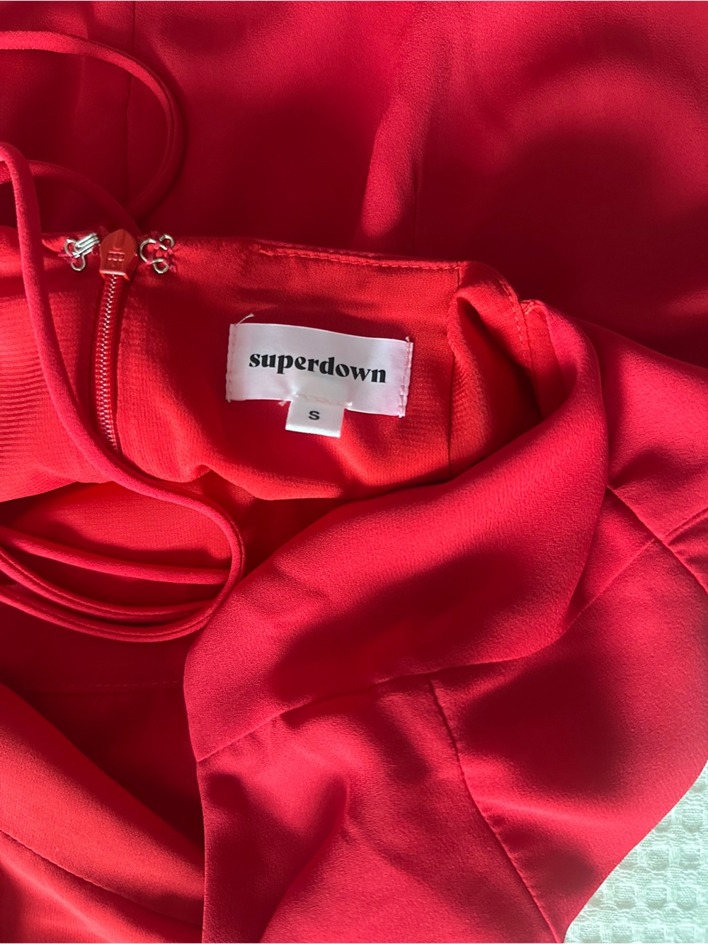 superdown Red Mini Dress - Picture 3 of 3